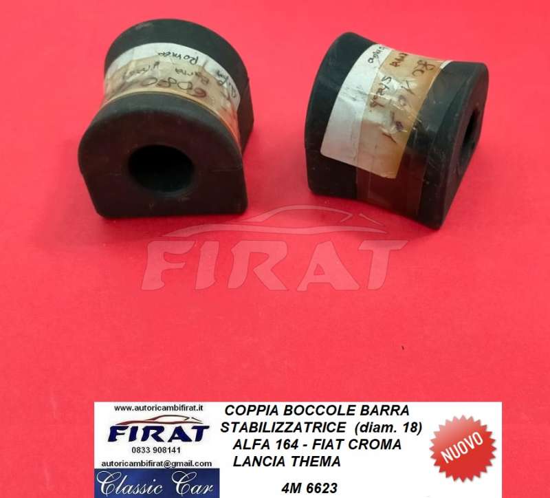 BOCCOLE BARRA STABILIZZATRICE ALFA 164 - CROMA - THEMA (6623)
